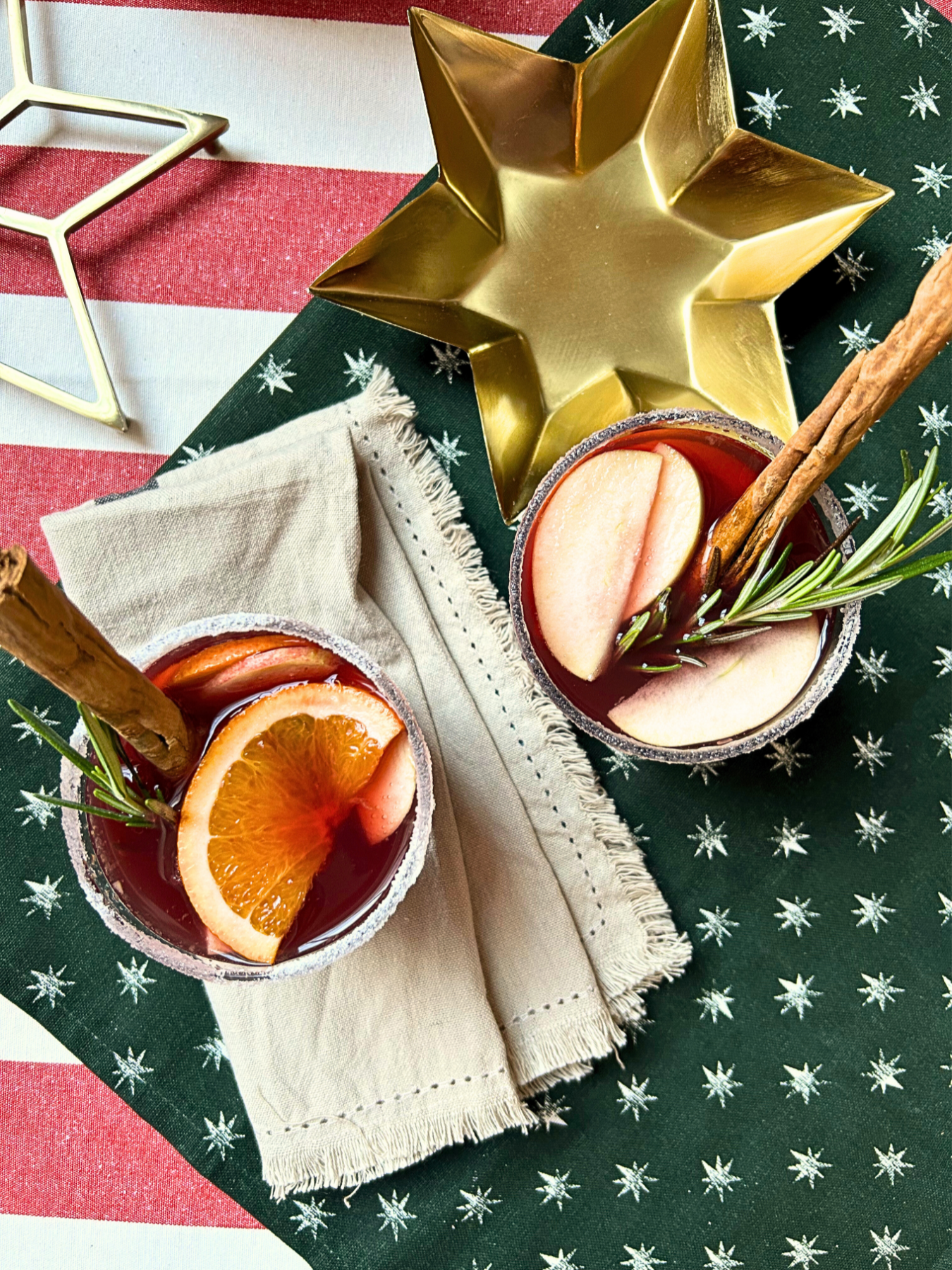 Holiday Sangria - The Defined Dish - Cocktails - Holiday Sangria