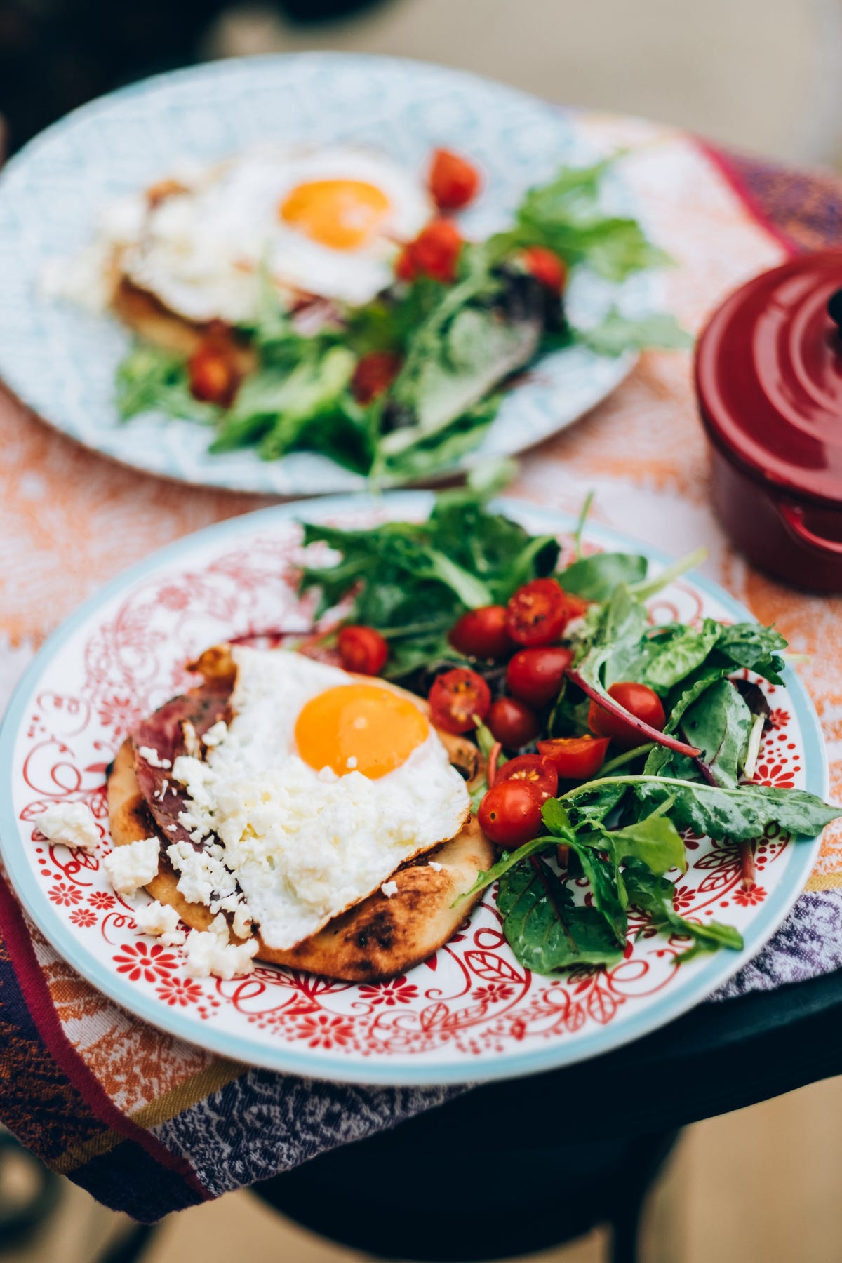 Viral Feta Fried Eggs - The Modern Nonna