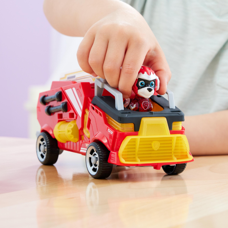 paw patrol the mighty movie marshall fire truck