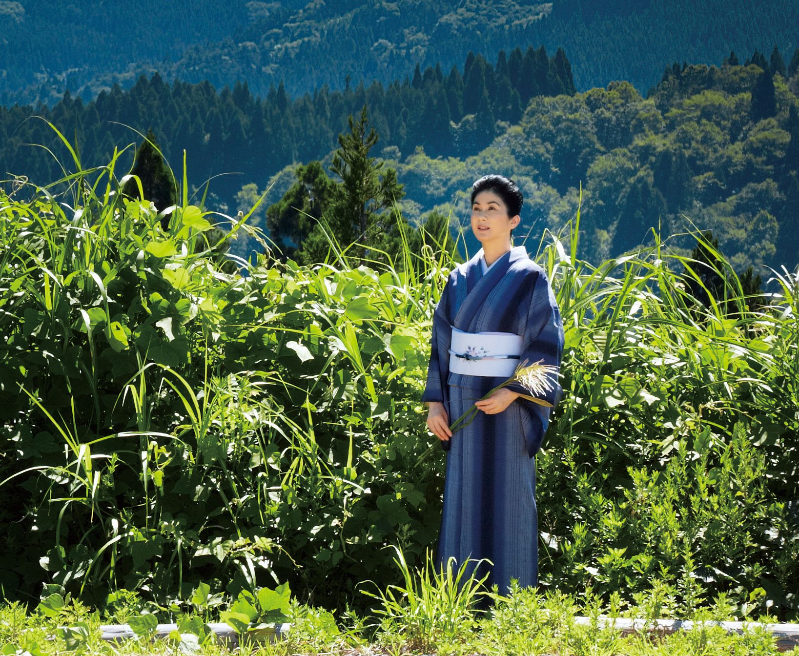 白山工房の牛首紬。山里が伝えた心意気［真野響子が巡るきもの