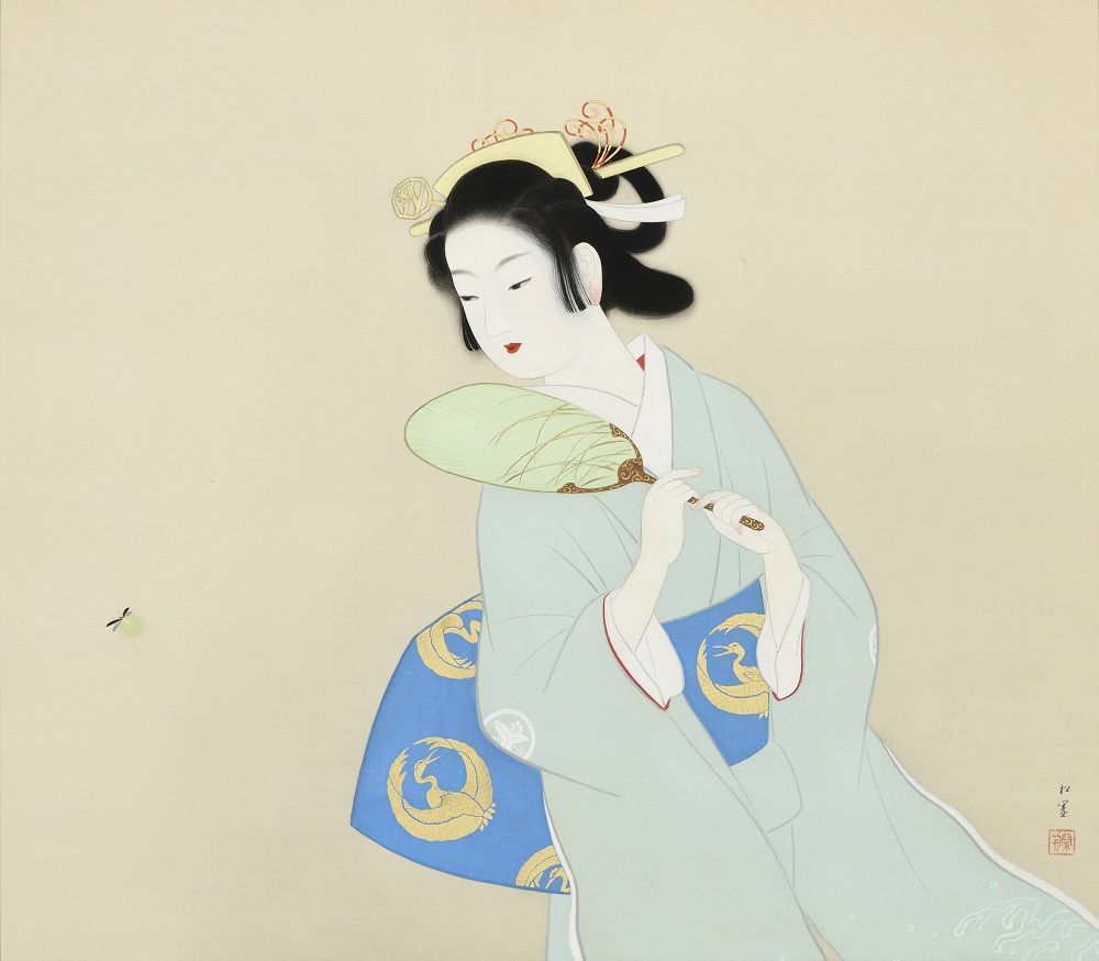 鋭い視点で女性を描き続けた画家・上村松園名作ギャラリー