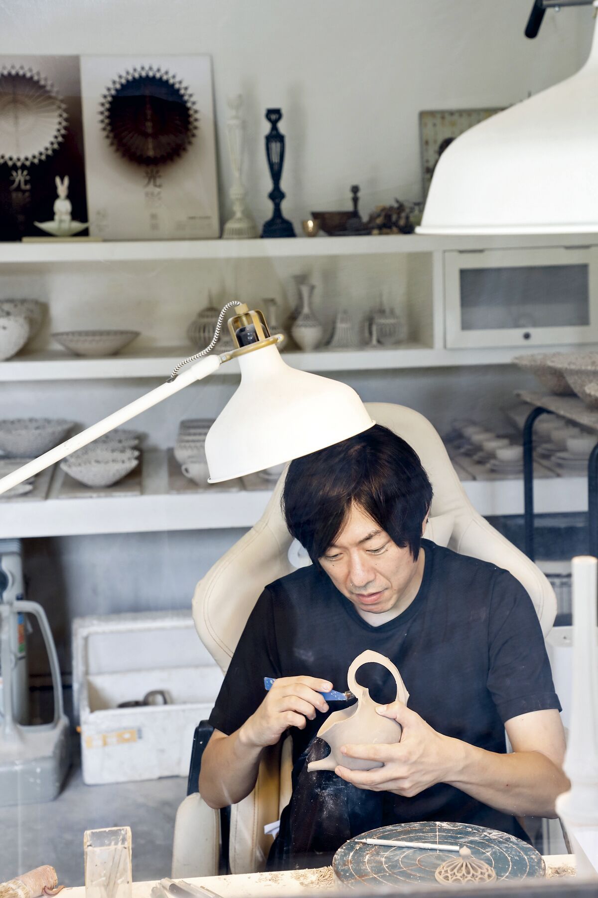 ゴシック建築を思わせる “祝祭”のうつわ 陶芸家 伊藤剛俊さん