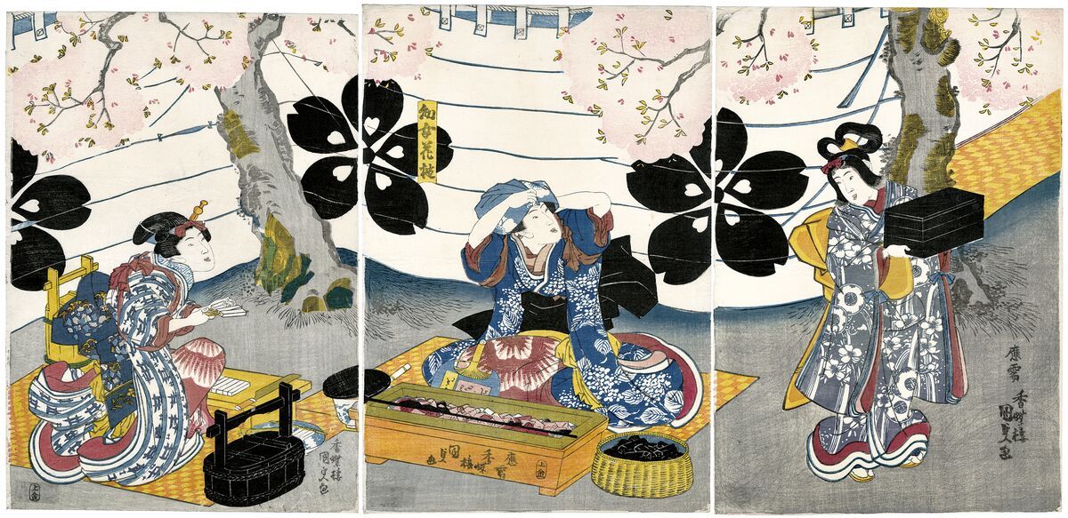 近茶流宗家が江戸時代の”テイクアウト”花見弁当を再現！ufeff