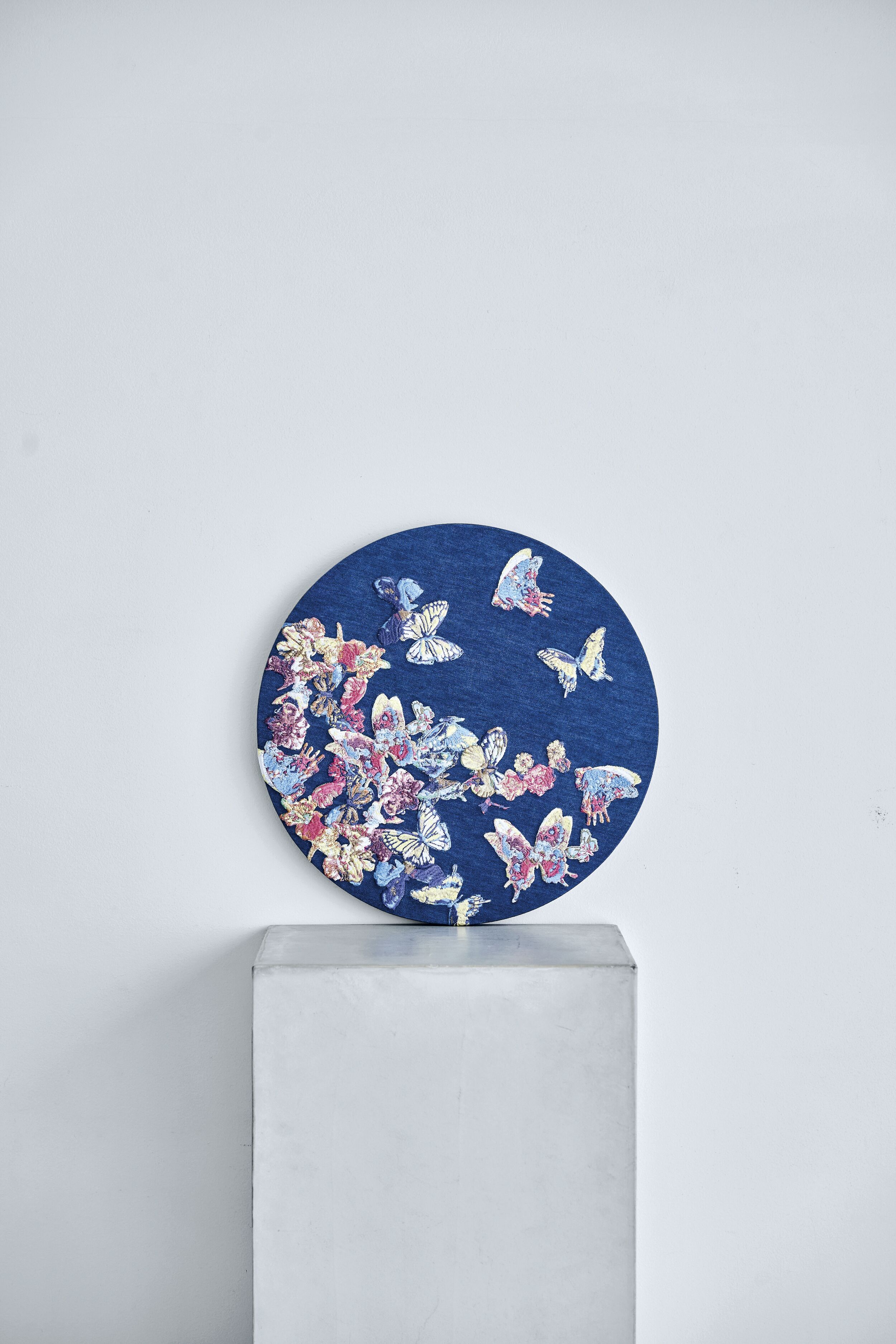 現代日本画家・大竹寛子さんの作品を販売！日本画×刺繡の