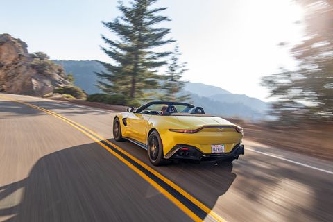 check out the new aston martin vantage roadster