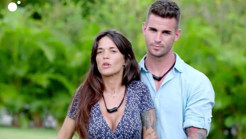 fiama y alex bueno en 'la isla de las tentaciones'