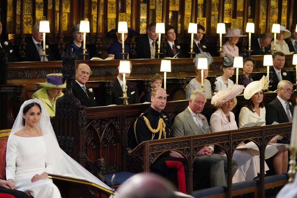 Prince Philip at the royal wedding