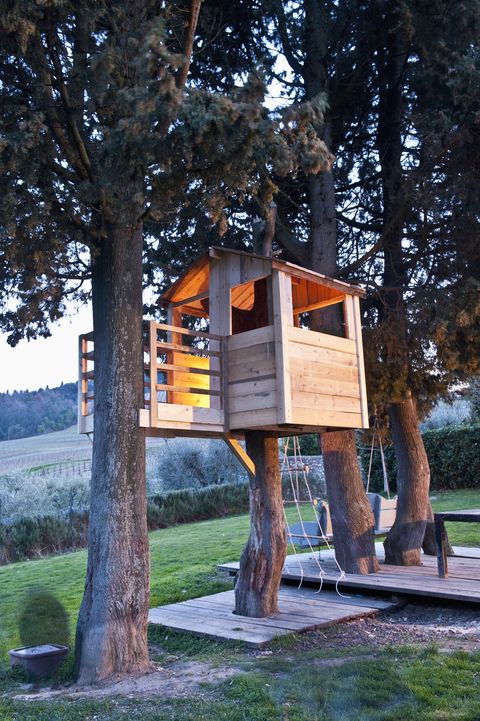 Fiano, treehouse for kids