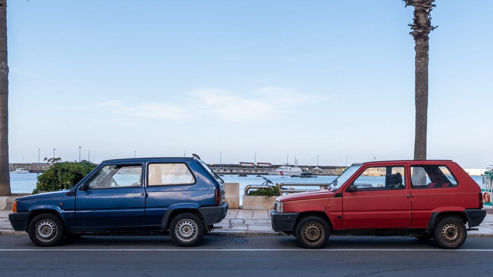 old fiat pandas in pandelleria