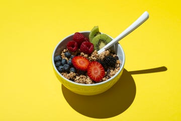 a bowl of berries