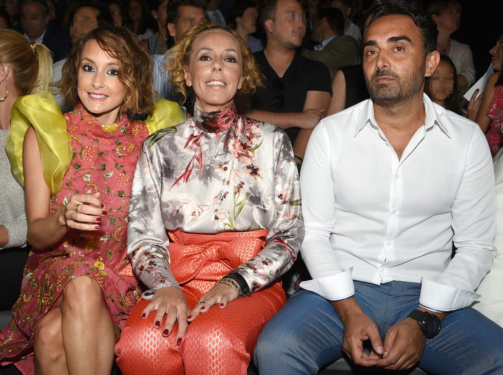 Rocío Carrasco, Anabel Dueñas y Fidel Albiac
