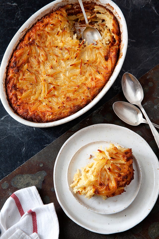 receta de fideo kugel paso a paso