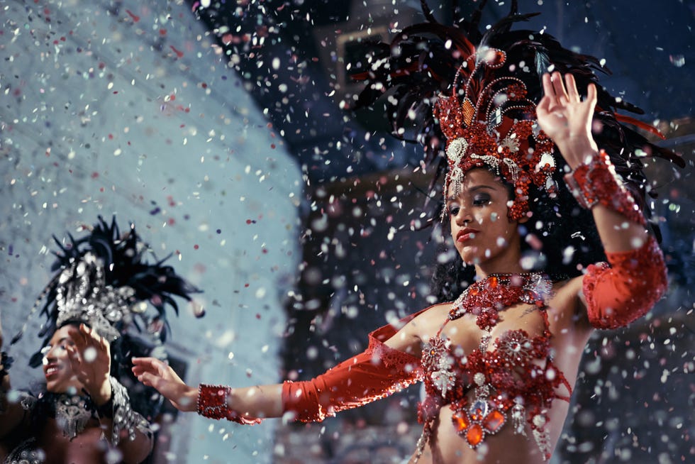 fiery festival dancers