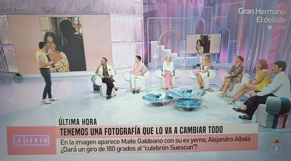 fiesta, emision del 8 de septiembre, error en rotulo