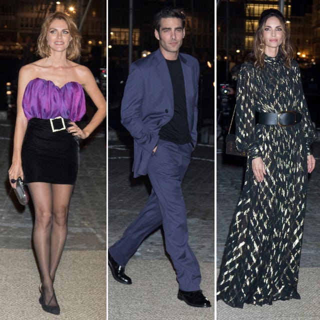 Clothing, Fashion model, Fashion, Dress, Haute couture, Shoulder, Little black dress, Leg, Footwear, Event, 