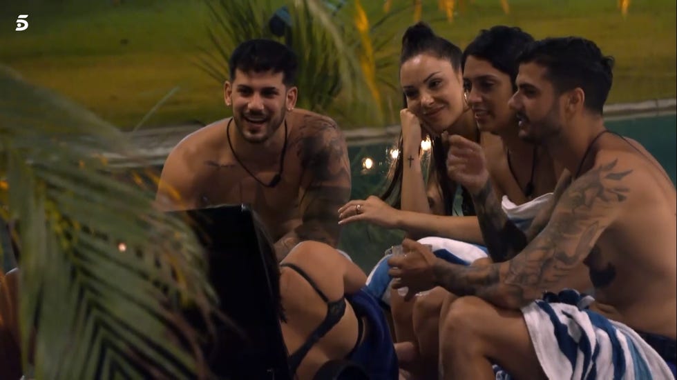 fiesta en la isla de las tentaciones