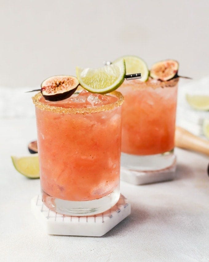 fig recipes fresh fig margarita