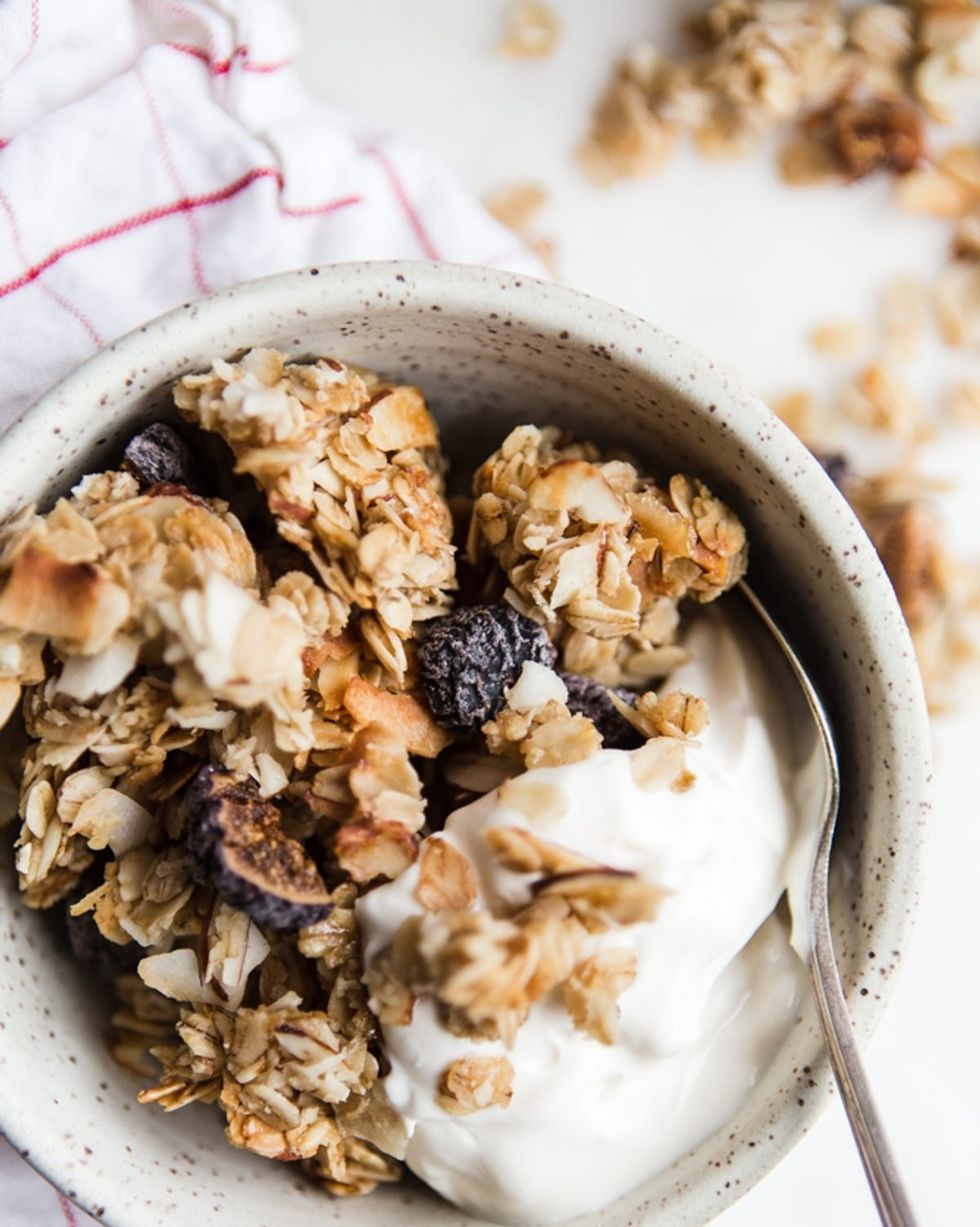 fig recipes granola with figs almonds and coconut