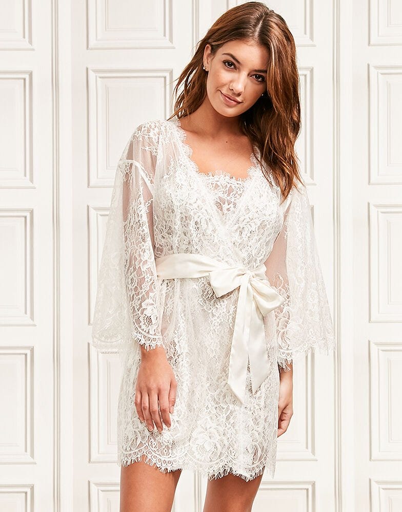 brides dressing gown