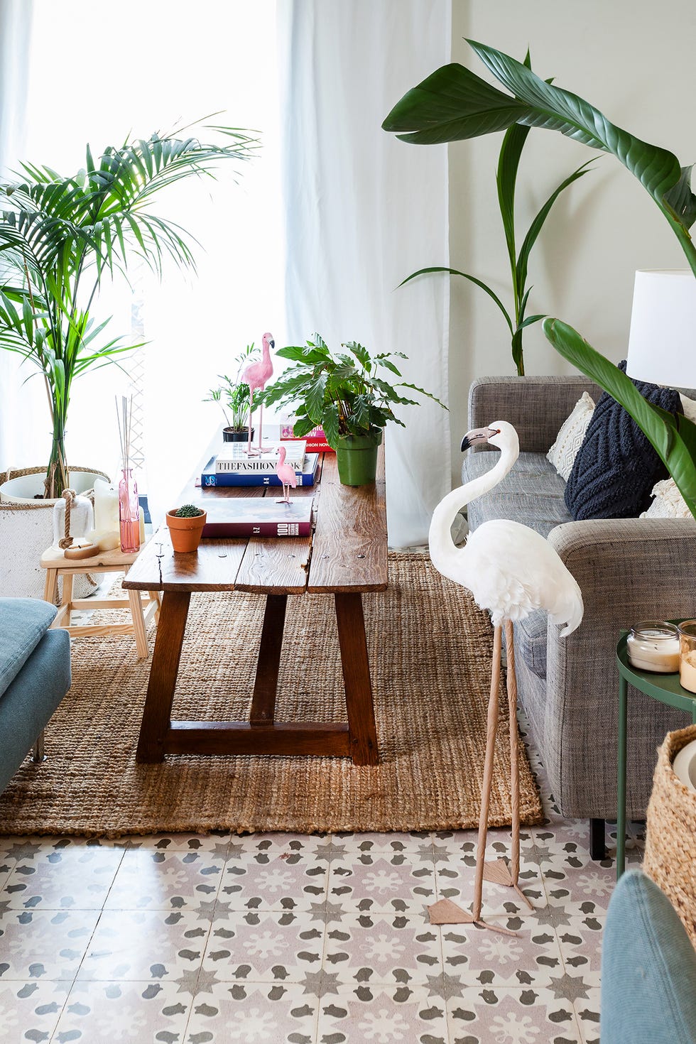 Figuras de flamencos para decorar