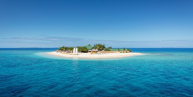 Fiji Mamanuca Islands Beautiful Small Islet