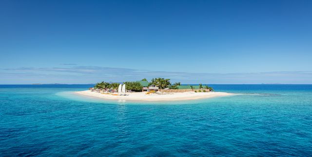 Fiji Mamanuca Islands Beautiful Small Islet