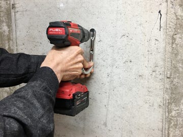 tapping into concrete
