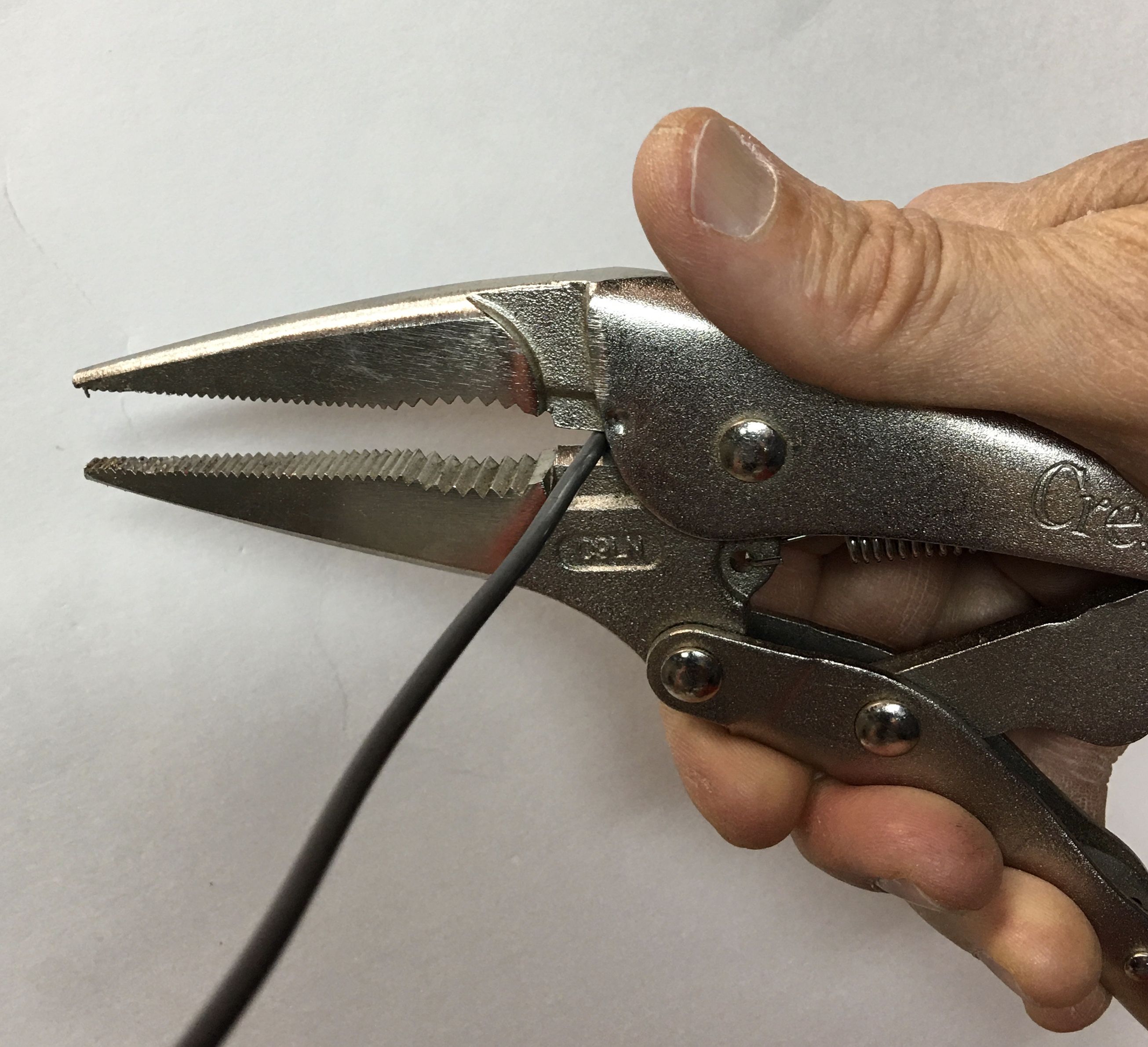 vise grips and needle-nose vice grips