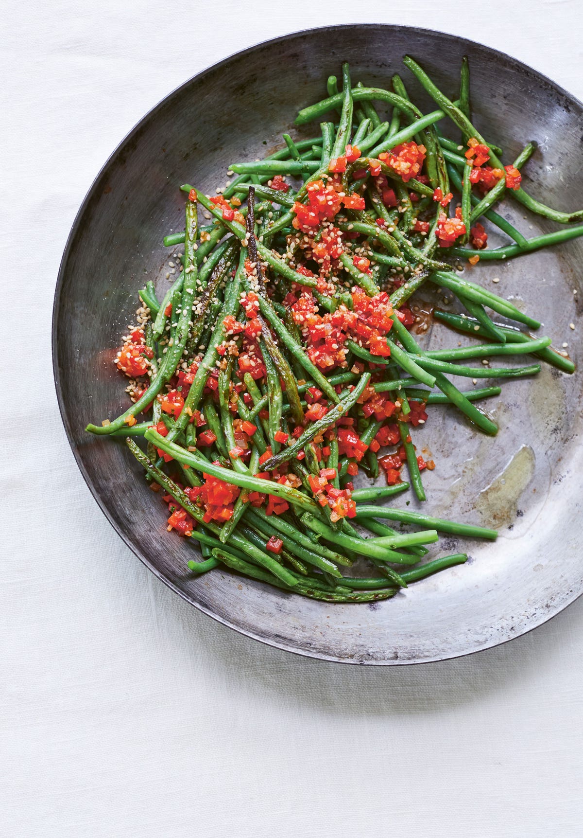 Cast-Iron Filet Beans Recipe