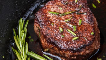 filet mignon with rosemary