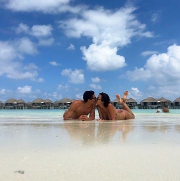 filippo magnini e giorgia palmas alle maldive