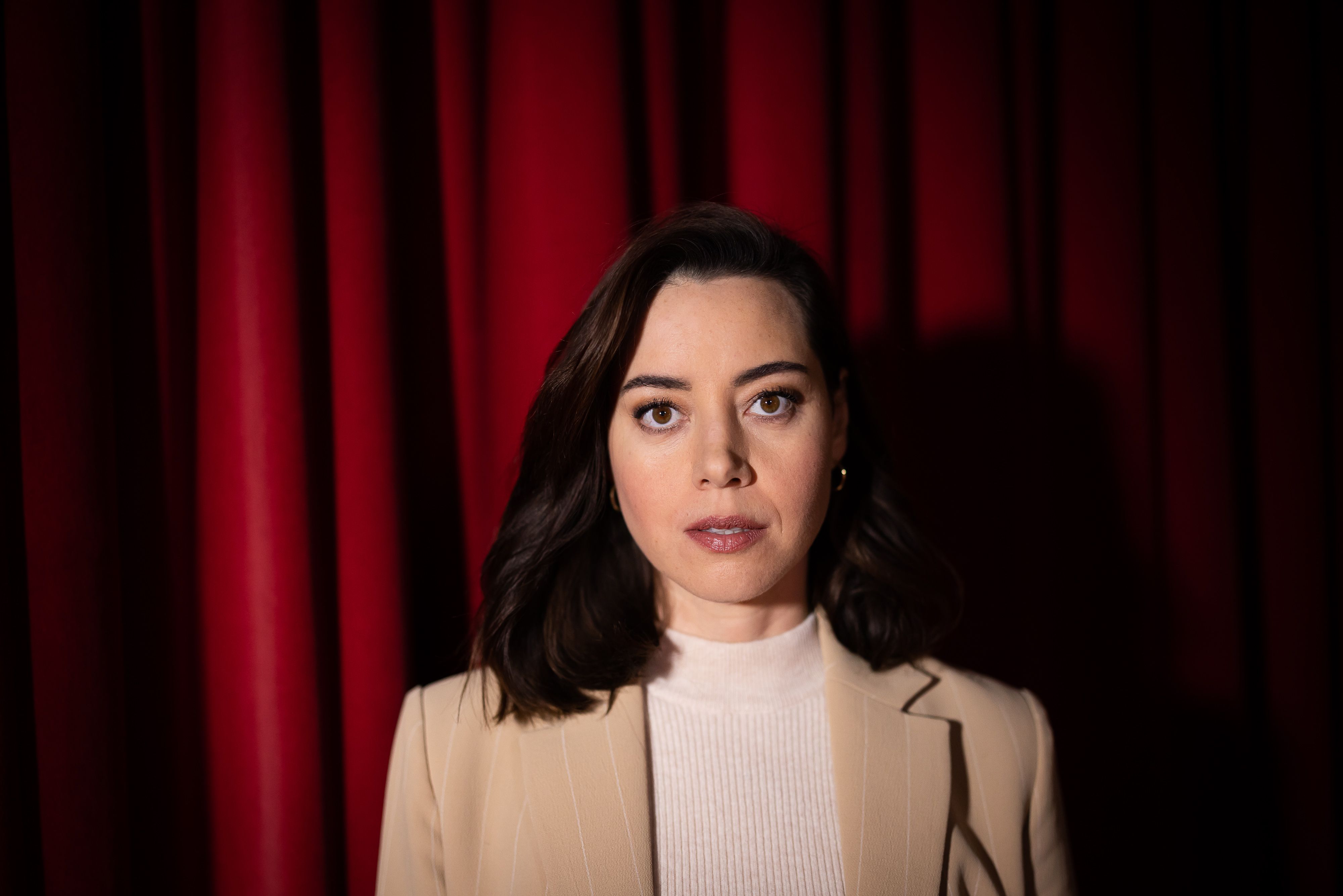 Aubrey Plaza on Parks and Recreation, Typecasting, Emily the