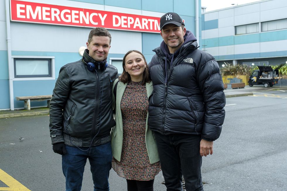 casualty behind the scenes