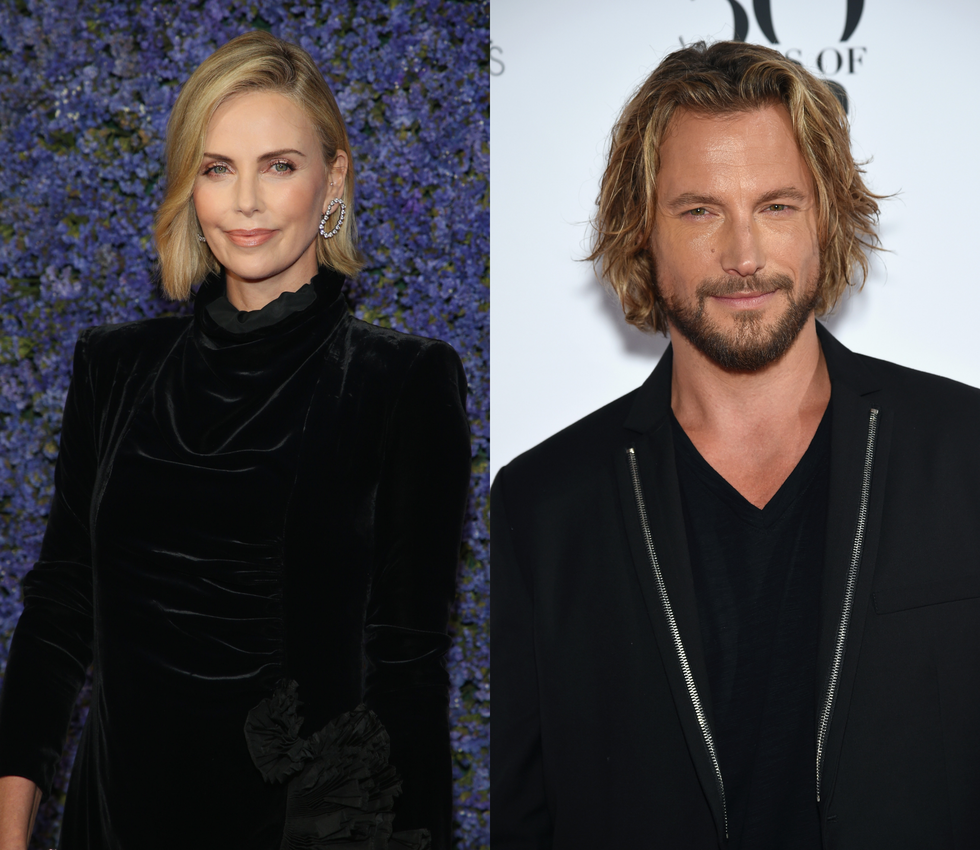 charlize theron and gabriel aubry