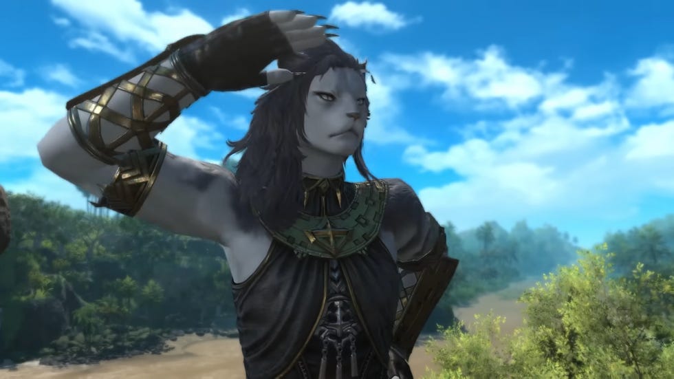 Final Fantasy 14 Finally Reveals Female Hrothgar For Dawntrail