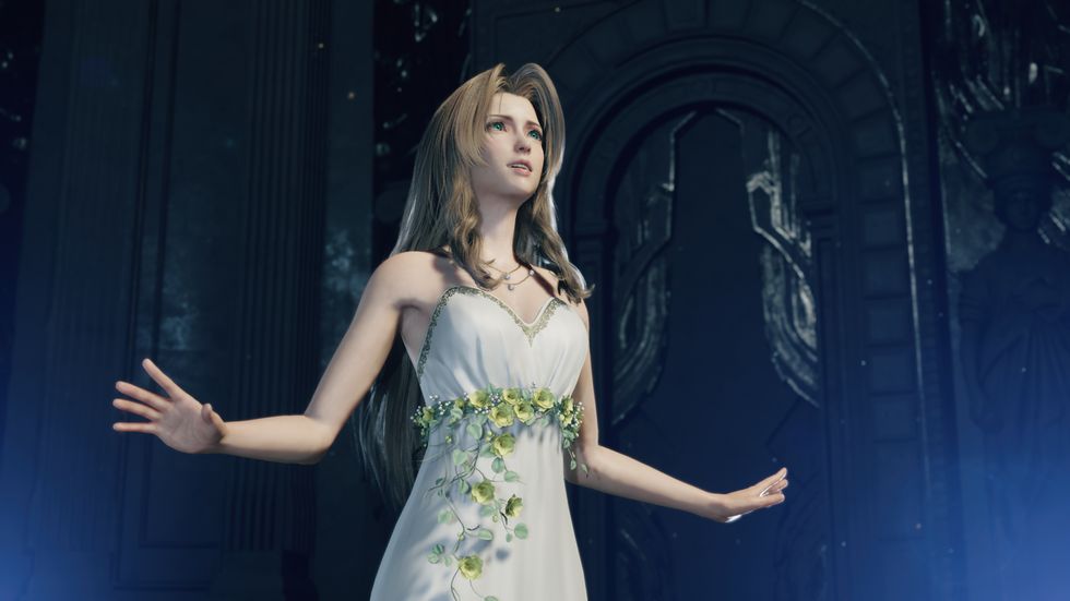 Aerith en Final Fantasy 7 Renacimiento
