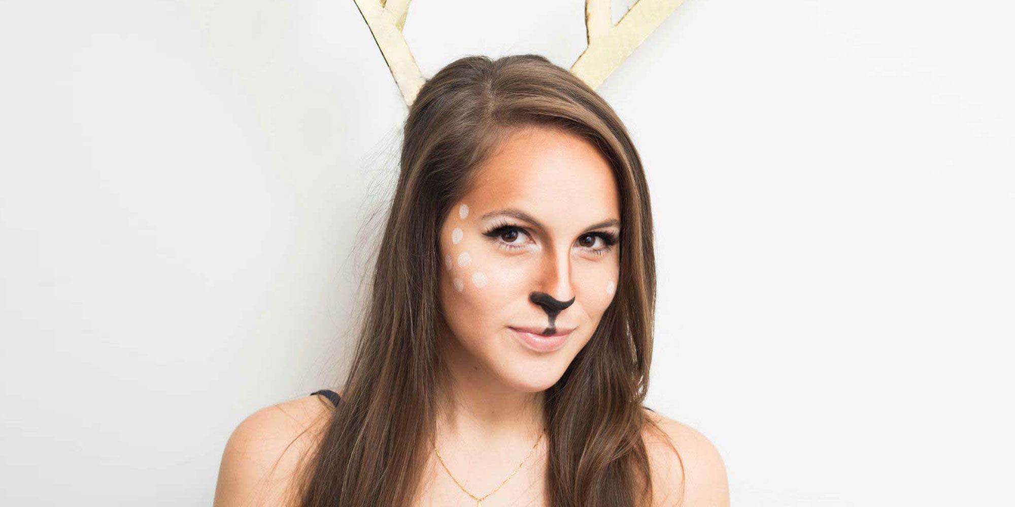 Easy Deer Makeup Tutorial For