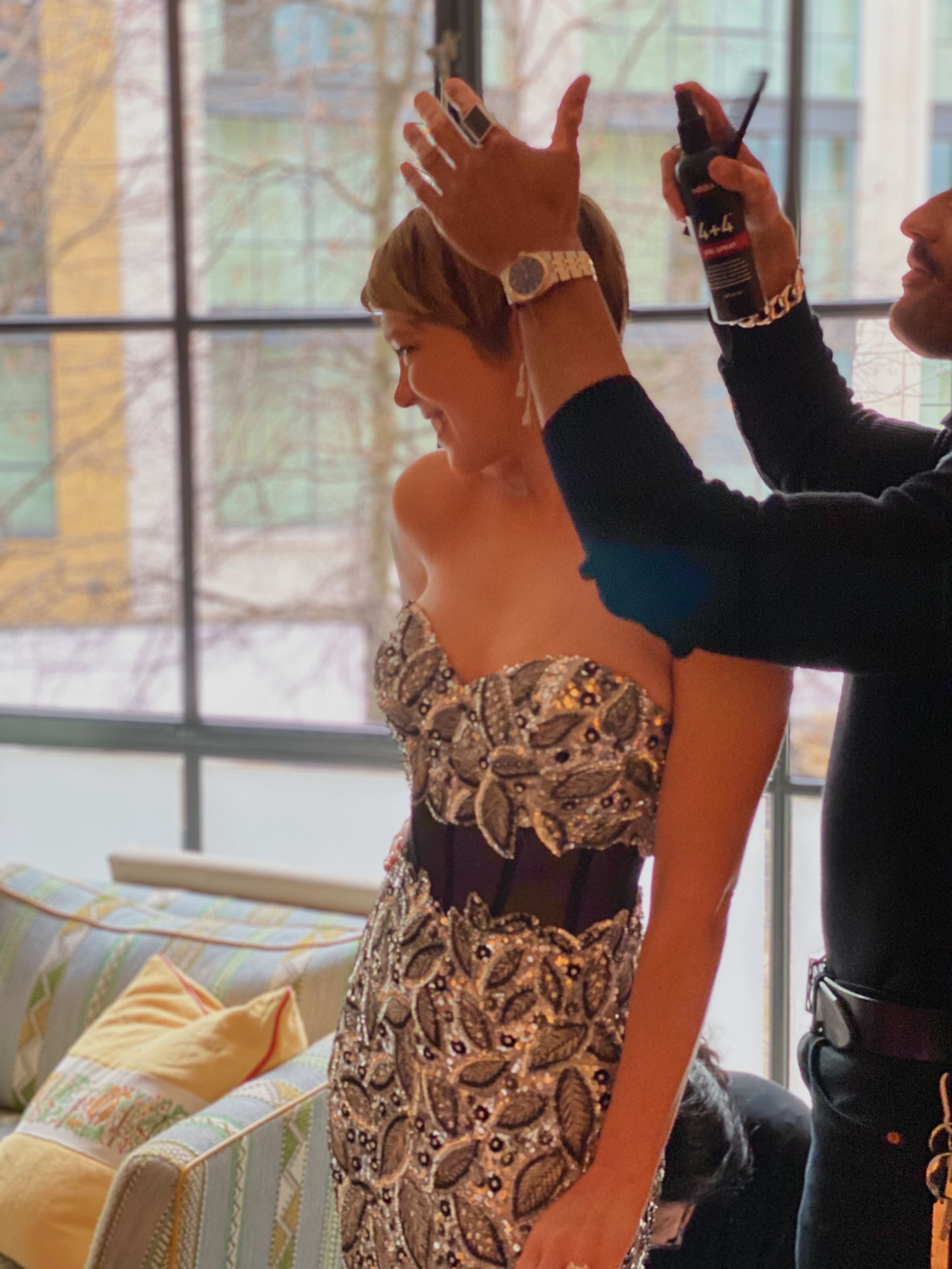 EXCLU BAFTA 2022 : les secrets de fabrication de la robe Louis Vuitton  portée par Léa Seydoux - Elle
