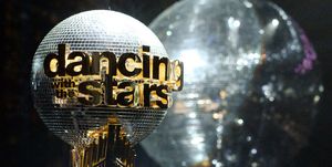 the trophy for abcs dancing with the stars from the season 29 finale