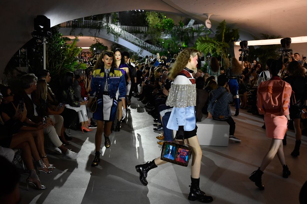 Celebs Front Row at Louis Vuitton Cruise 2020 Fashion Show: Pics