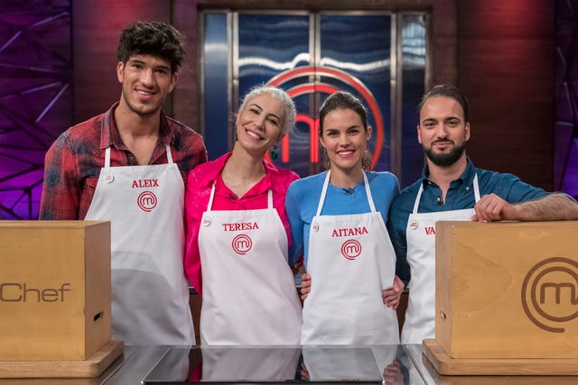 Final de Masterchef 7. Aleix, Teresa, Aitana y Vicente