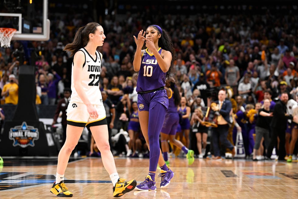 louisiana state university vs university of iowa, 2023 ncaa women's national championship