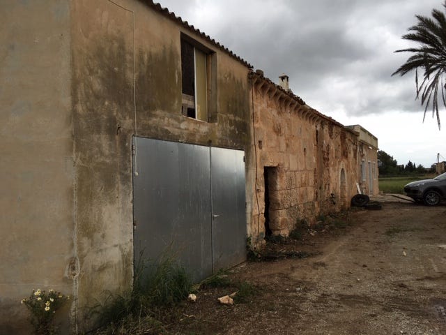 La ruina de la casa antes de la reforma