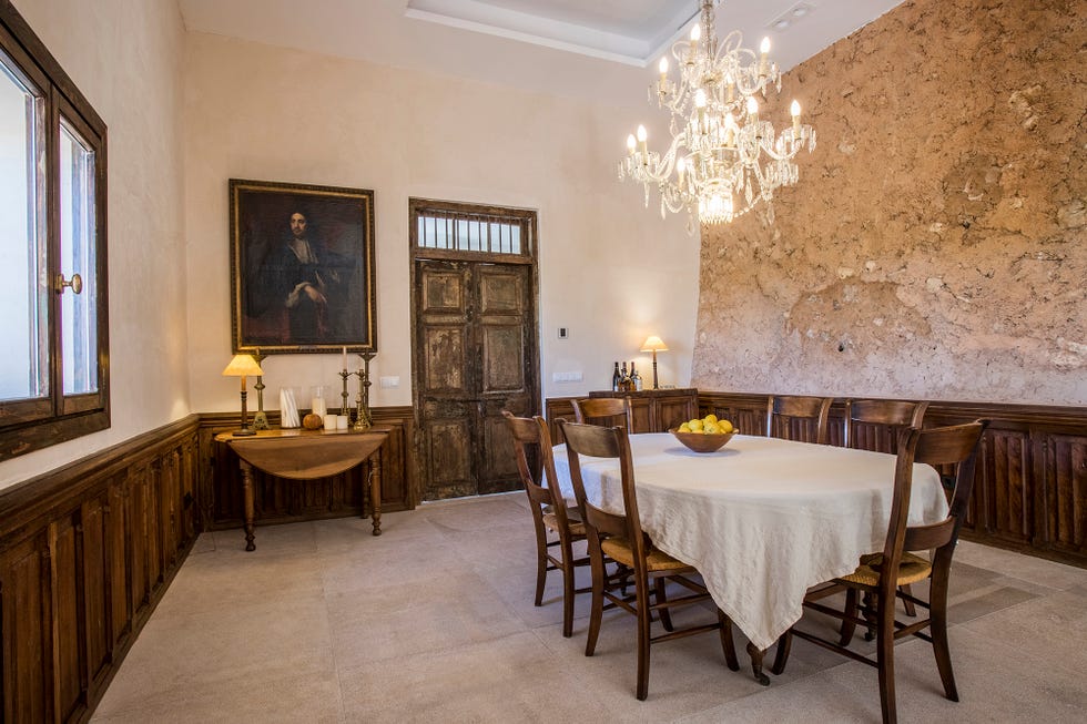 El comedor comparte espacio con el salón principal