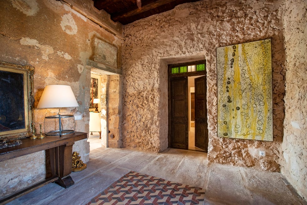 Casa de piedra en Mallorca.