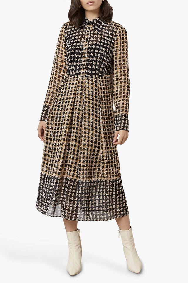houndstooth dress