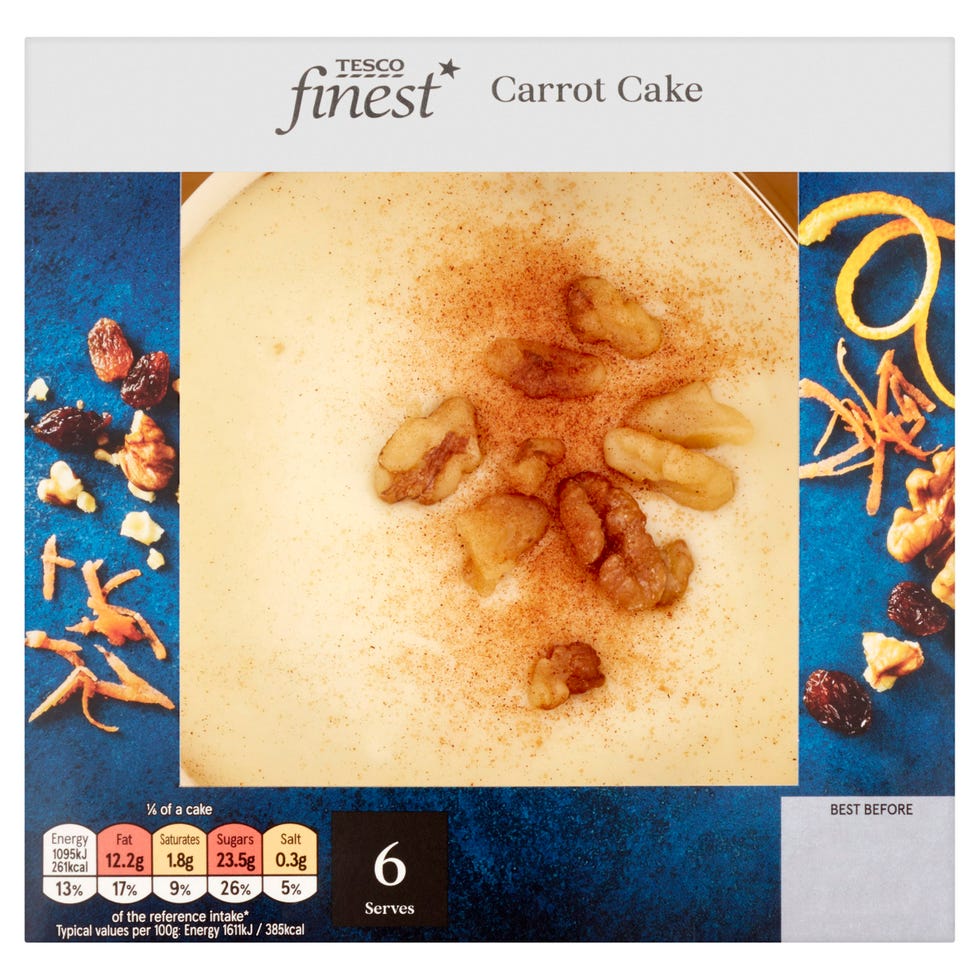 Tesco Finest Carrot Cake 