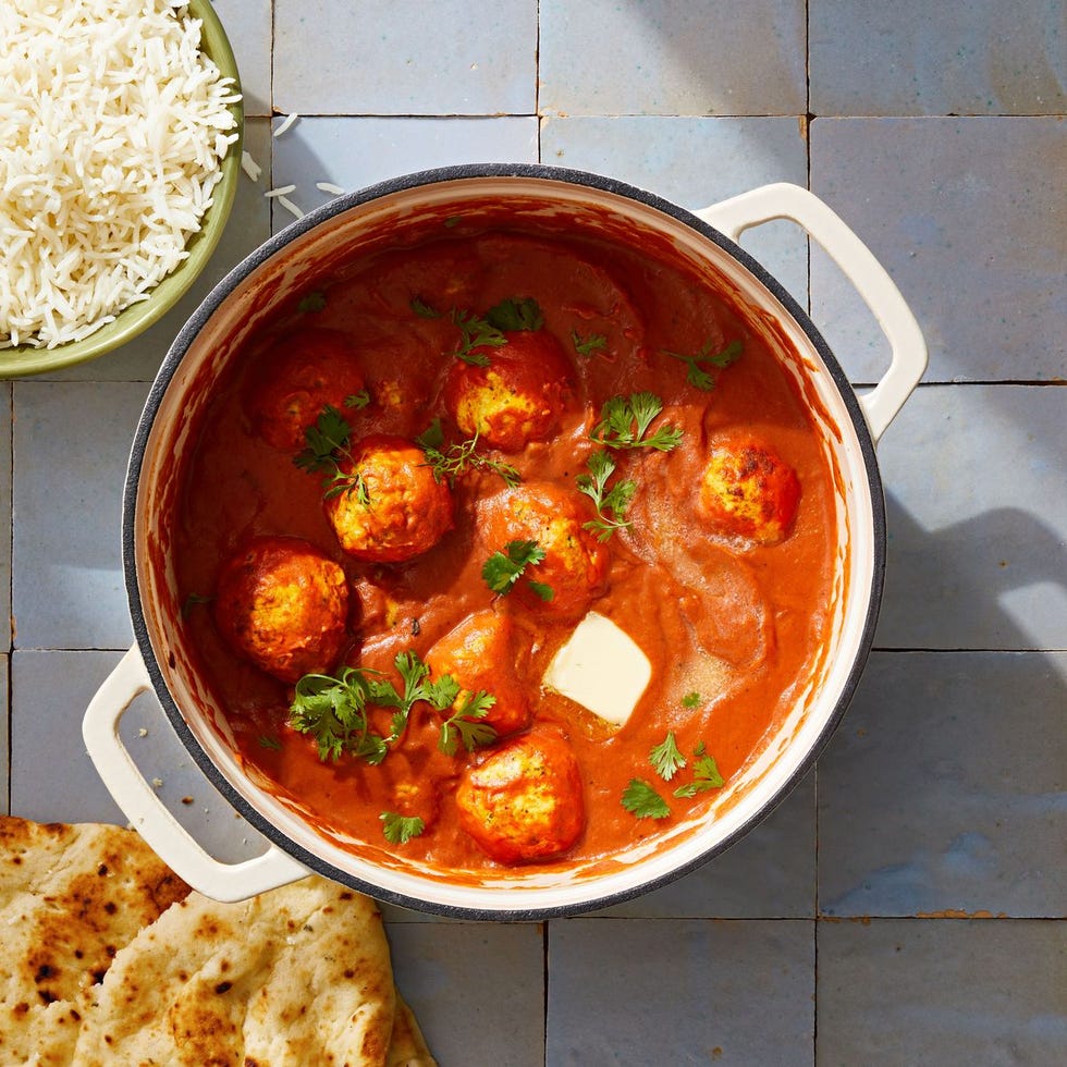 finger foods butter chicken meatballs