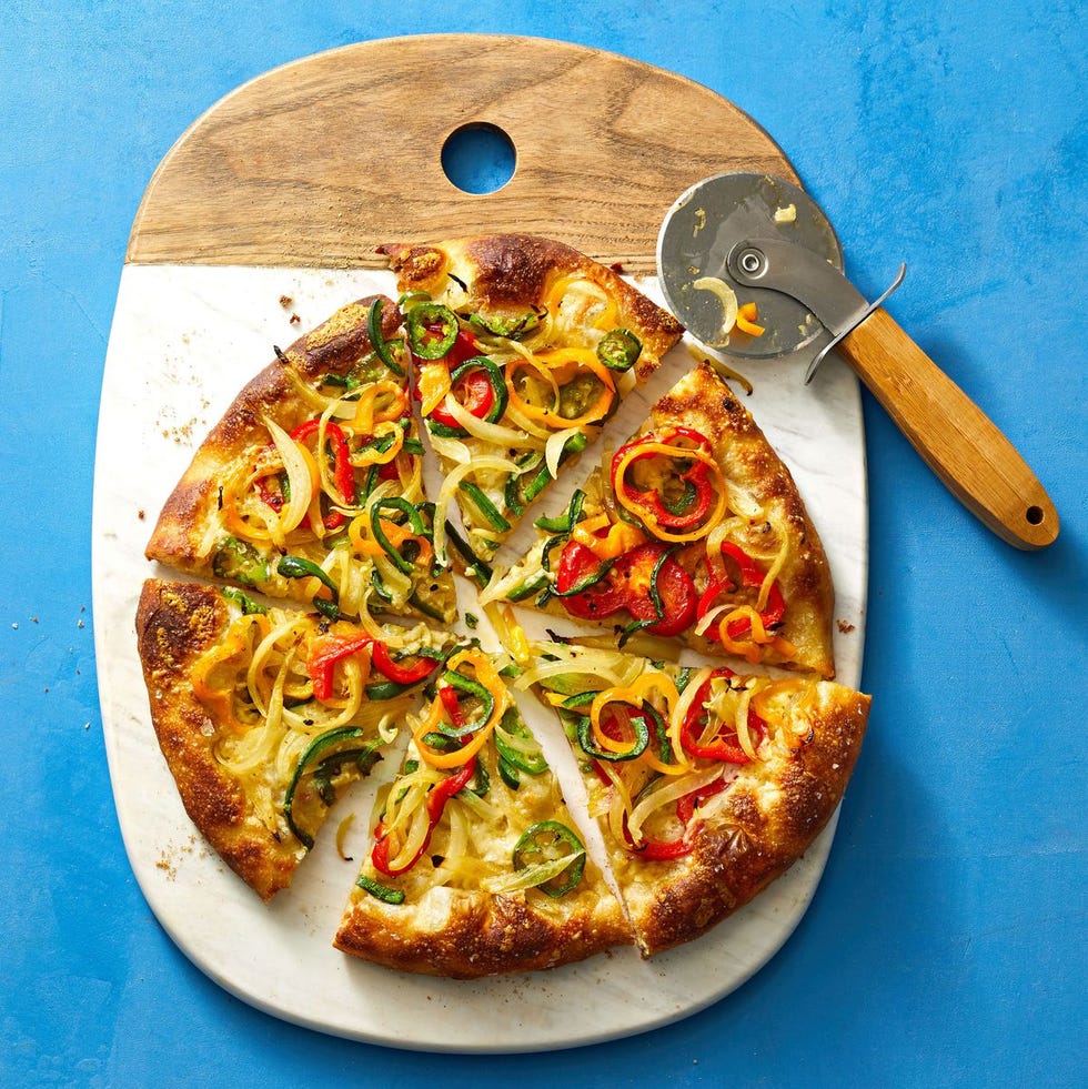 finger foods pepper onion pizza