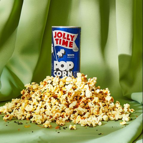 a pile of zesty seasoned popcorn